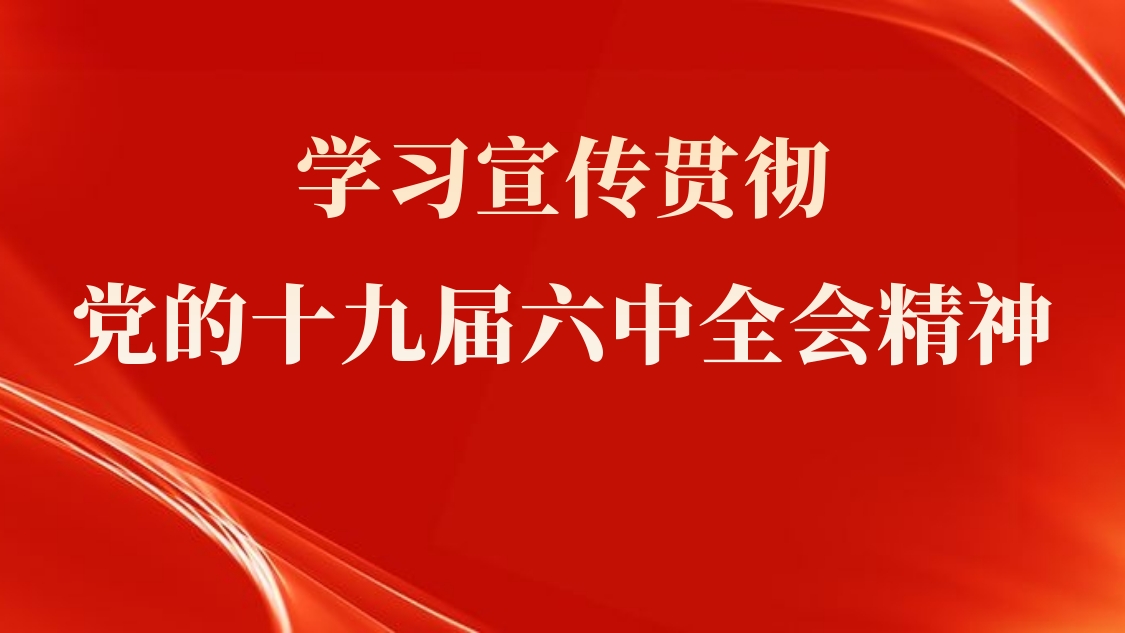 主題黨課：學(xué)習(xí)宣傳貫徹黨的十九屆六中全會精神